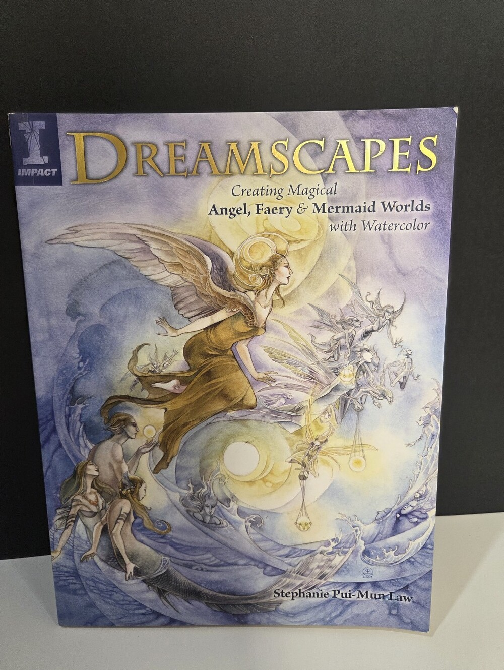 Dreamscapes Watercolor Paint Fantasy Art Instruction Book 2008 Great Condition